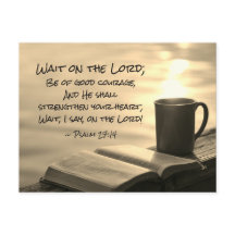 Salmo 27:14, espere o Senhor, Bíblia Verse