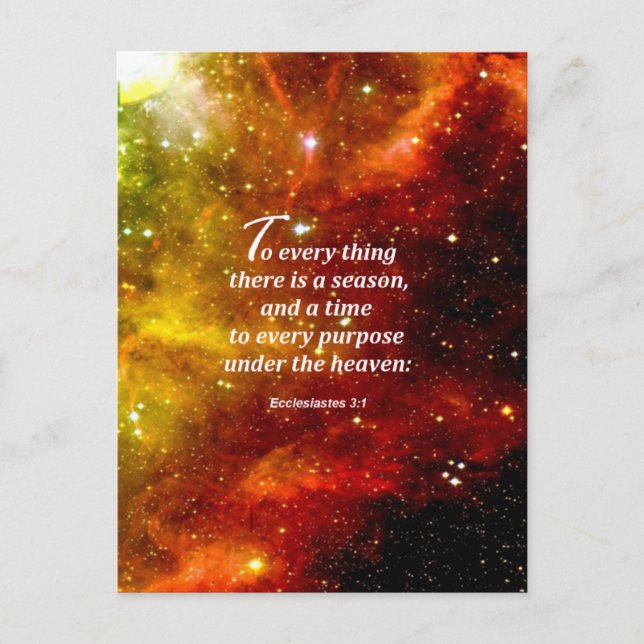 Cartão Postal Salmo 46:1 (Frente)