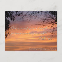 Salmo 46:1 Deus é nosso refúgio e força...