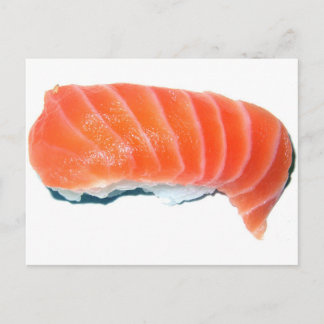 Cartão Postal Salmon Sashimi