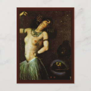 Cartão Postal Salomão Por Franz Von Stuck