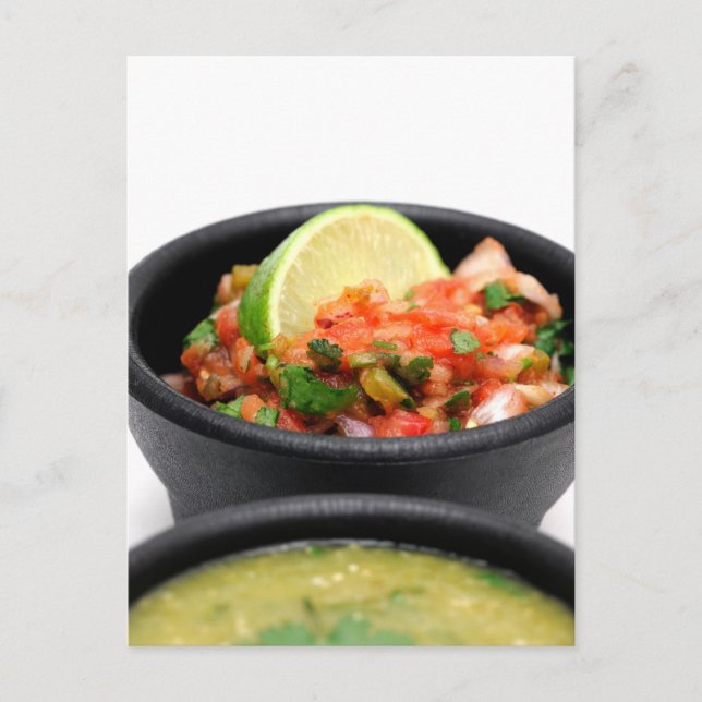 Cartão Postal Salsa Mexicano (Frente)