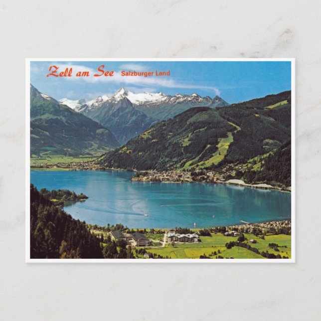 Cartão Postal Salsburg Austria - Postcard (Frente)