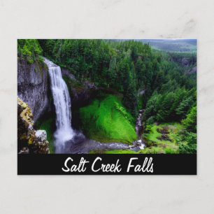 Cartão Postal Salt Creek Falls, Oregon