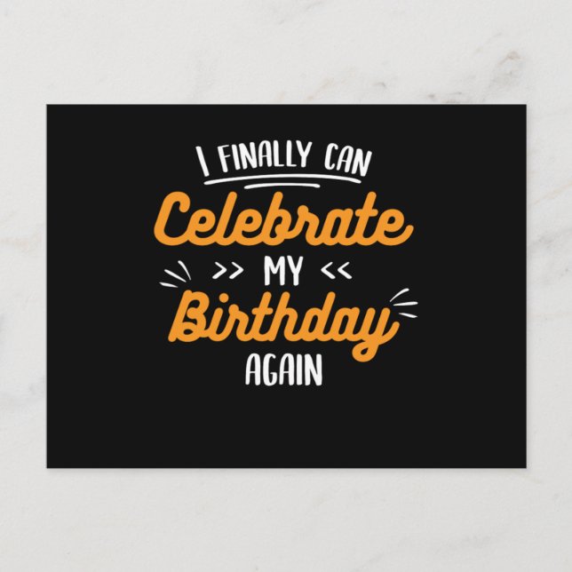 Cartão Postal Saltador Saltitante Dia do Salto Aniversário Posso (Frente)