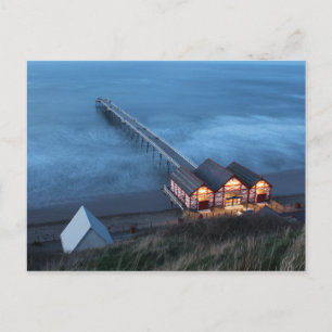 CARTÃO POSTAL SALTBURN PIER - SALTBURN-BY-THE-SEA, REINO UNIDO