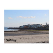 Cartão postal Salthill Beach Galway