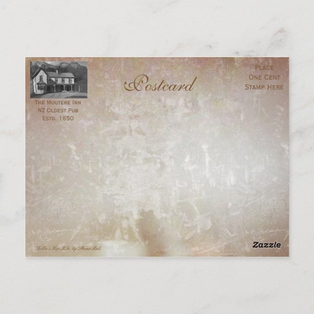 Cartão Postal salto (Verso)