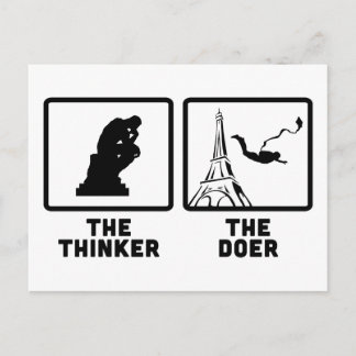 Cartão Postal Salto baixo