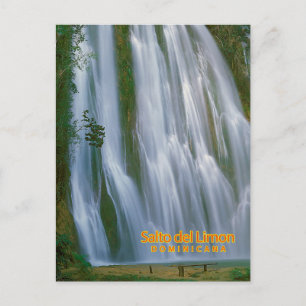Cartão Postal Salto del Limon Dominicana