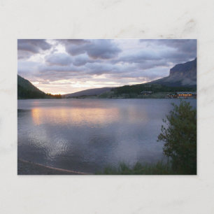 Cartão Postal Salto do Sol no Lago Swiftcurrent I
