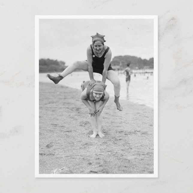 Cartão Postal Salto Na Praia (Frente)