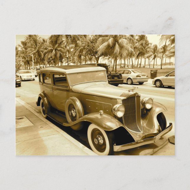 Cartão Postal Salto no assento do condutor (Frente)