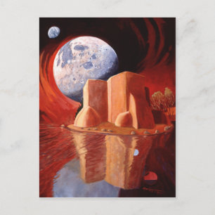 Cartão Postal Salto Quântico de Alan Heuer