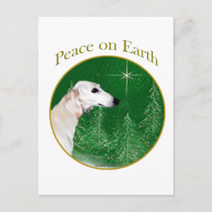Cartão Postal Saluki Peace