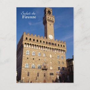 Cartão postal "Saluti da Firenze"
