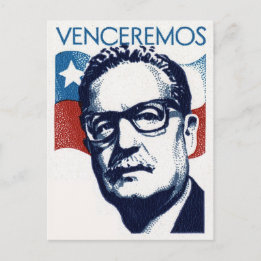 Cartão Postal Salvador Allende - Vislemos