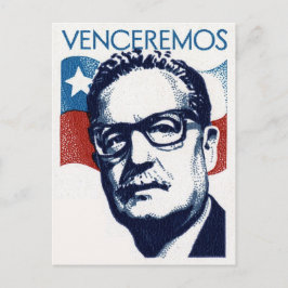 Cartão Postal Salvador Allende - Vislemos