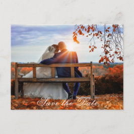 Cartão Postal Salvar a Data Noiva e Noivo