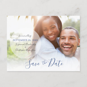 Cartão Postal Salvar o Código QR de Foto Personalizada do Anún