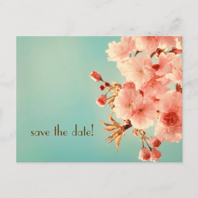 Cartão postal "Salve a data!" (Frente)