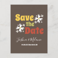 Salve a Data Daisy Groovy Floral