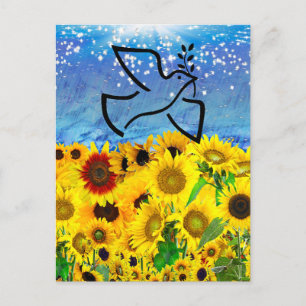 Cartão Postal Salve a Ucrânia!