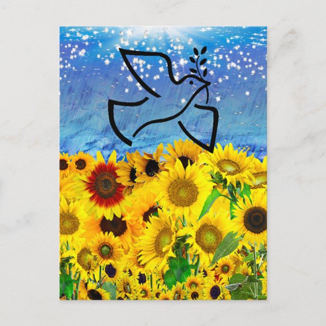 Cartão Postal Salve a Ucrânia! (Frente)