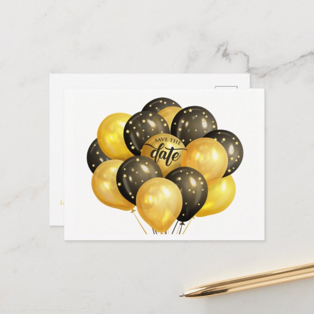 Cartão Postal Salve o Cartão-postal Data Todas as Ocasiões (Frente/Verso In Situ)