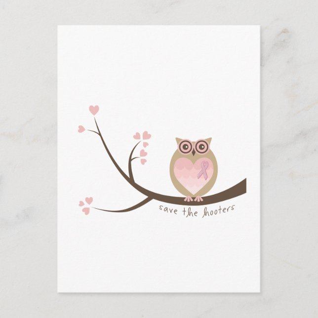 Cartão Postal Salve o Cartão-postal dos Hooters (Frente)