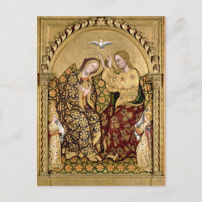 CARTÃO POSTAL SALVE RAINHA SANTA (Frente)