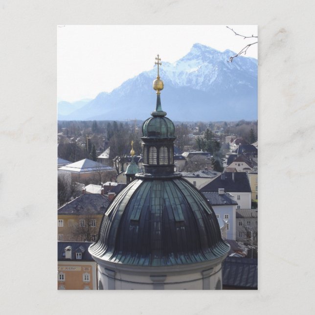 Cartão Postal Salzburgo (Frente)