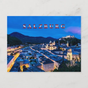 Cartão Postal Salzburgo 001D