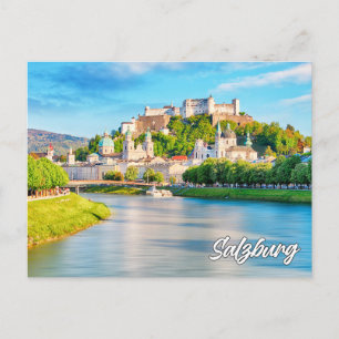 Cartão Postal Salzburgo, Áustria