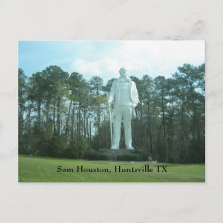 Cartão Postal Sam Houston, Huntsville TX