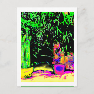 Cartão Postal Samambaia Chifre-de-Vado jGibney O MUSEU Zazzle Ca