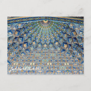 Cartão Postal Samarkand, Usbequistão