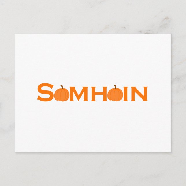 Cartão Postal Samhain (Frente)