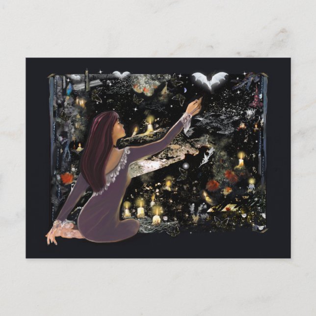 Cartão Postal Samhain Mystique! (Frente)