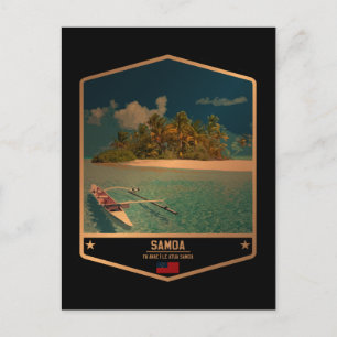 Cartão Postal Samoa