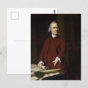 Cartão Postal Samuel Adams