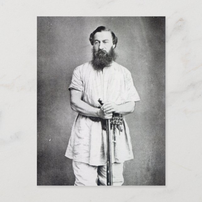 Cartão Postal Samuel Baker, 1865 (Frente)