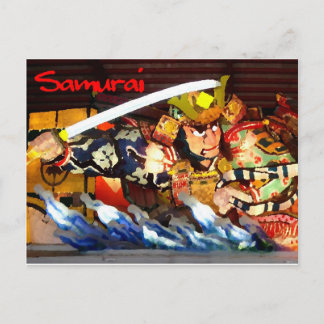 CARTÃO POSTAL SAMURAI