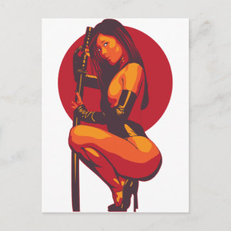 Cartão Postal Samurai 11