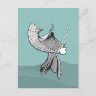 Cartão Postal Samurai de Digitas