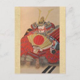 Cartão Postal Samurai japonês