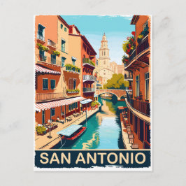 Cartão Postal San Antonio, Cidade, Viagem