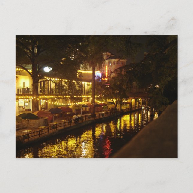 Cartão Postal San Antonio River Walk (Frente)