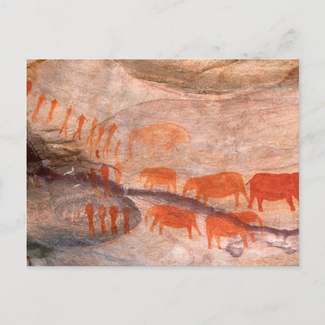 Cartão Postal San, Bushman Rock Art, Cederberg Wilderness (Frente)