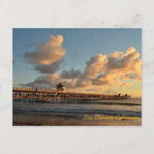Cartão Postal San Clemente California Pier